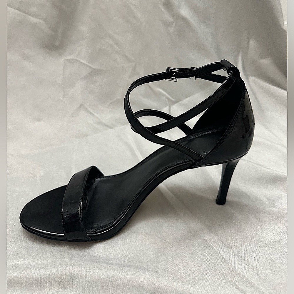 Michael Kors Black Charol Heels